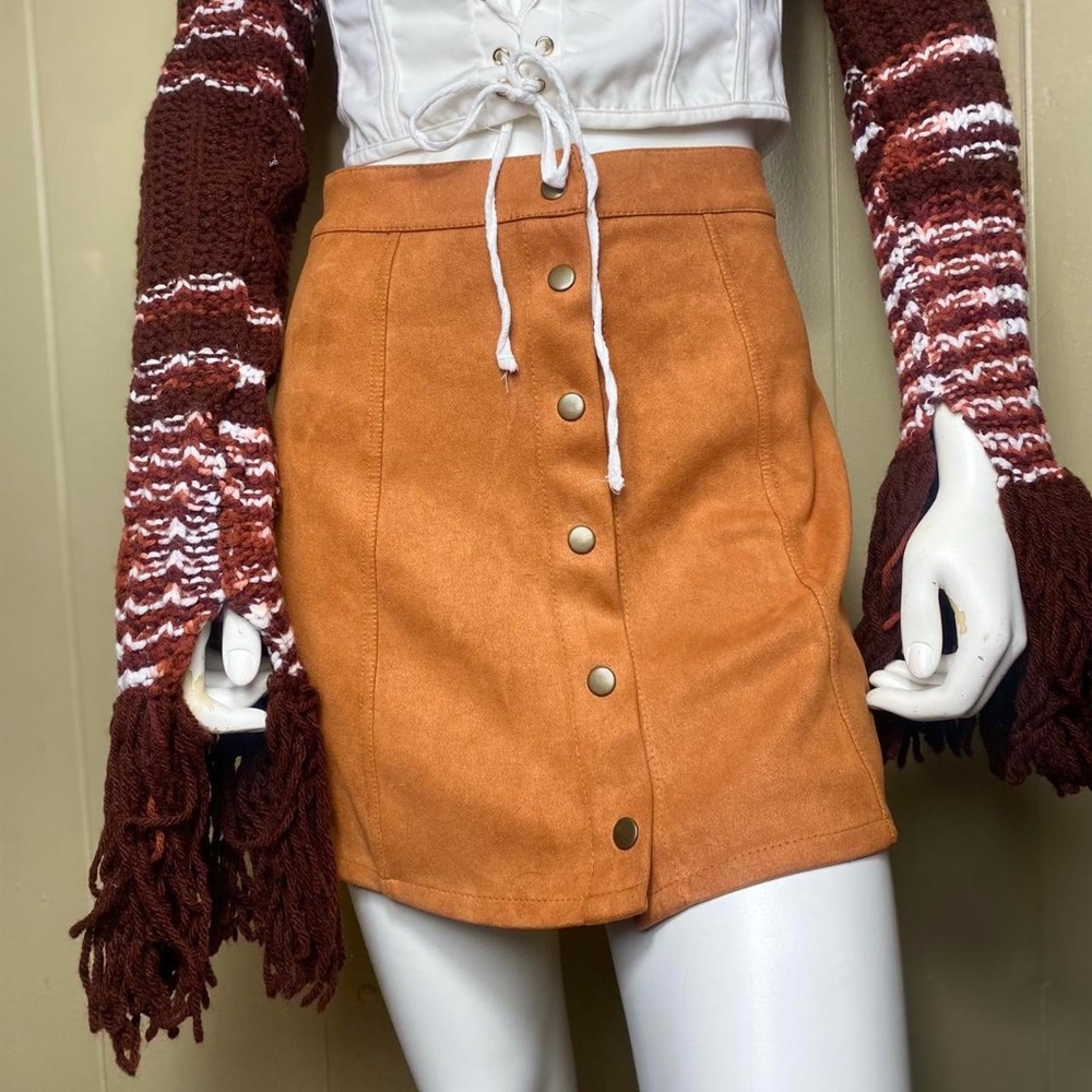 Womens button up skirt